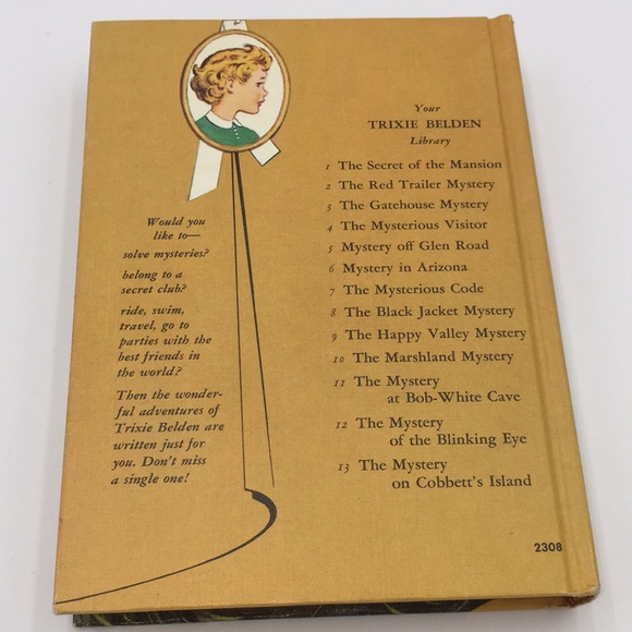 Vintage Trixie Belden and the Marshland Mystery by Kathryn Kenny 1962 Hardcover - Picture 2 of 11